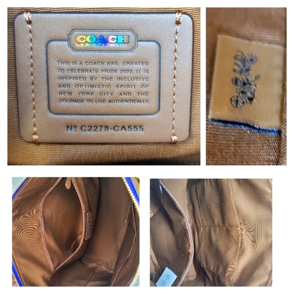 COACH 3 SET Signature Purse  Bag Wallet Wristlet + LIMITED EDITION - Picture 7 of 15